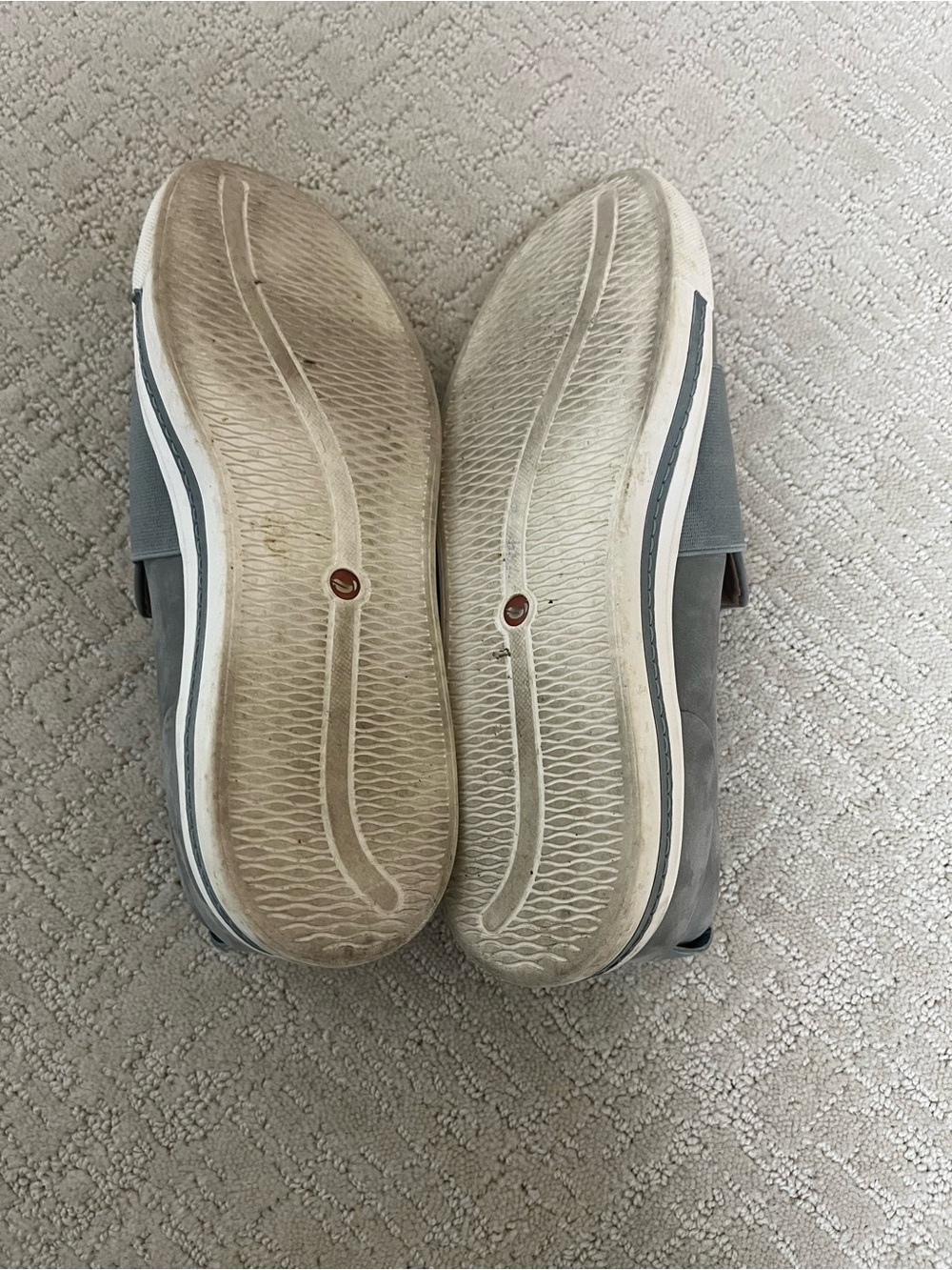 Clarks women’s Slip-On Loafers in Light Gray/blue women’s 8M/39 - Picture 4 of 5